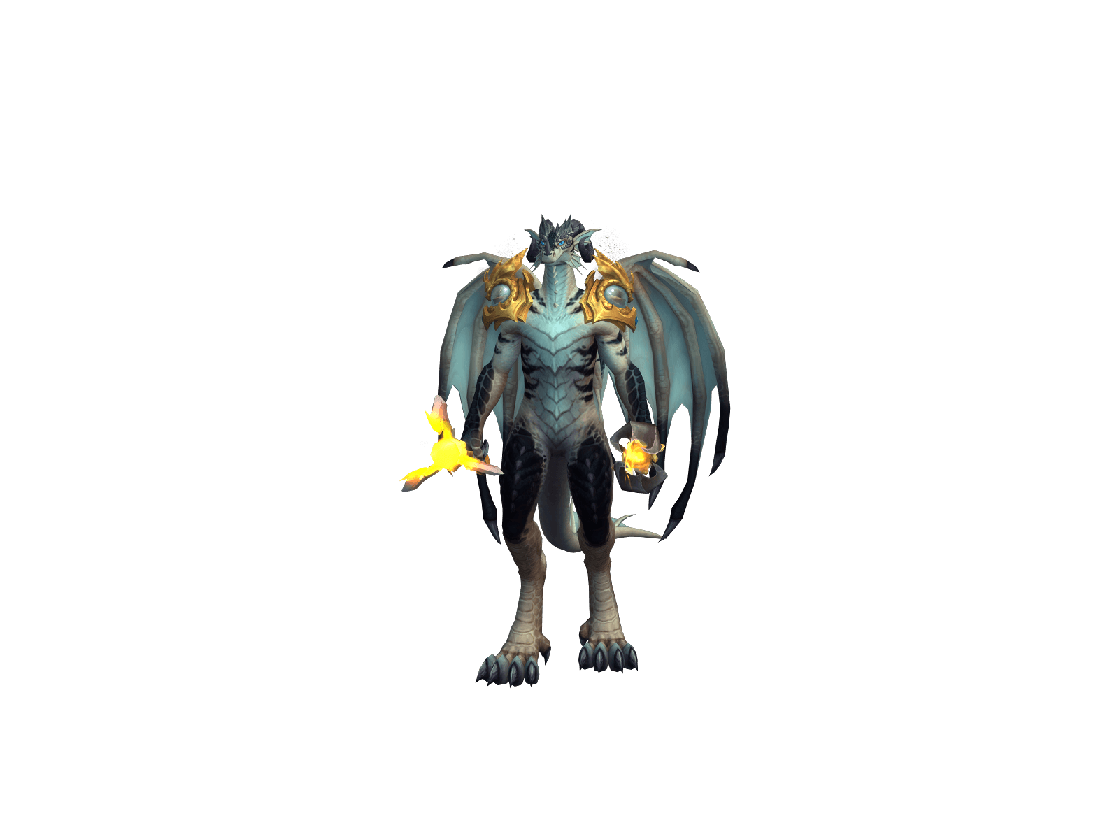 Full character render of Dragoklish