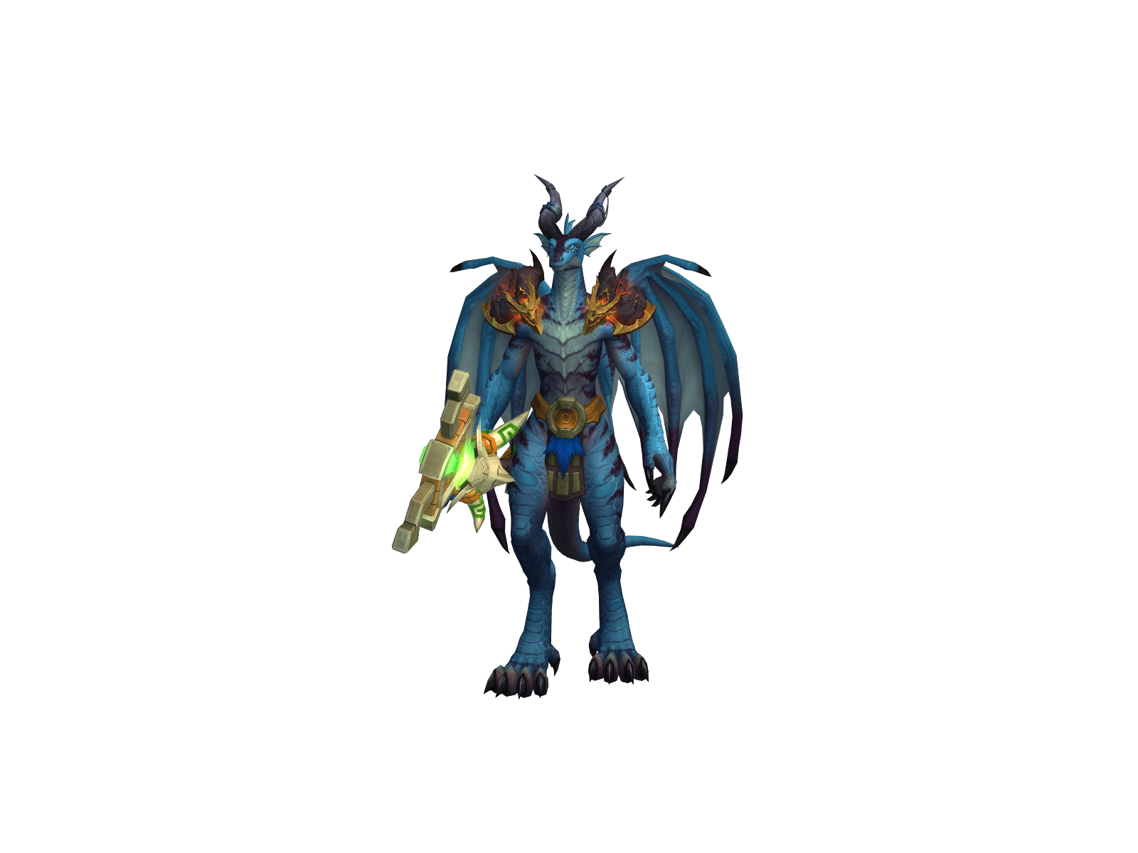 Full character render of Elfinhealall