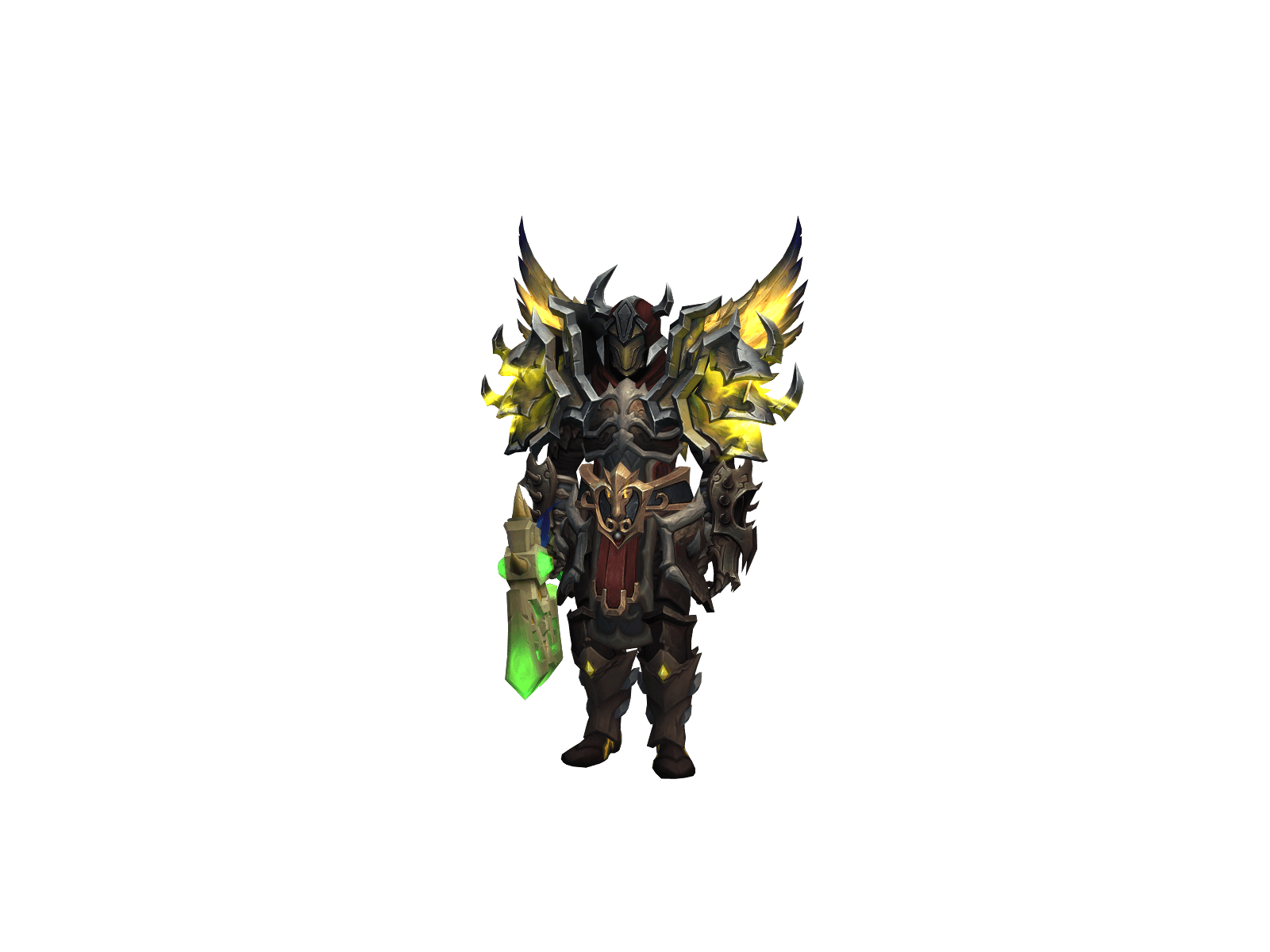 Full character render of Shufbrainrot