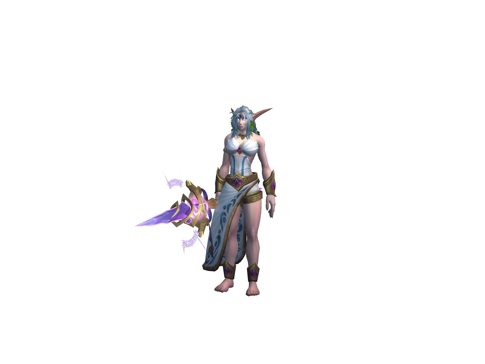 Full character render of Leafowl