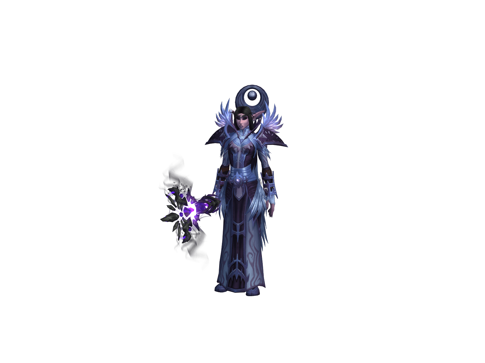 Full character render of Mhelisandre