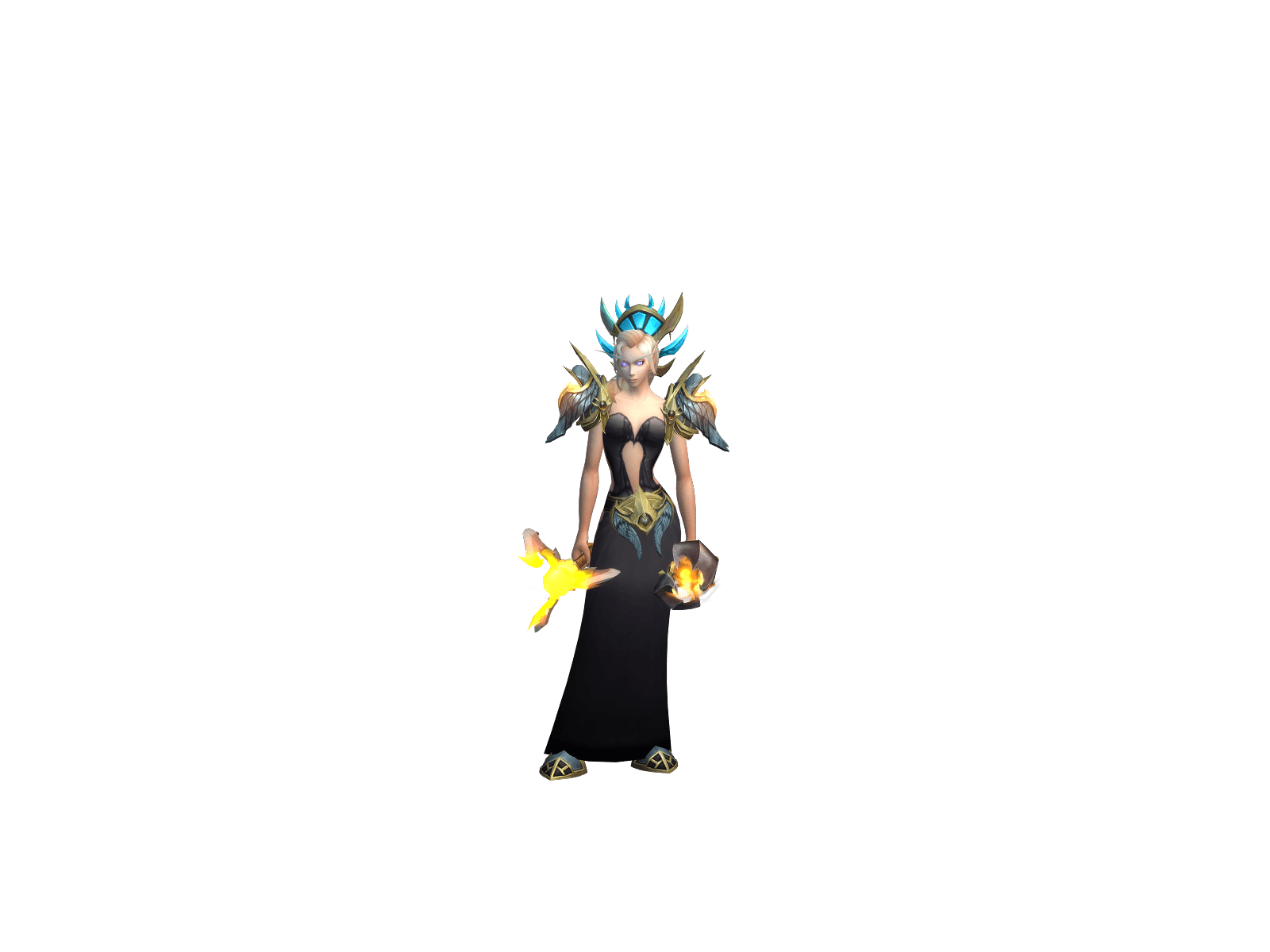 Full character render of Holycuteluna