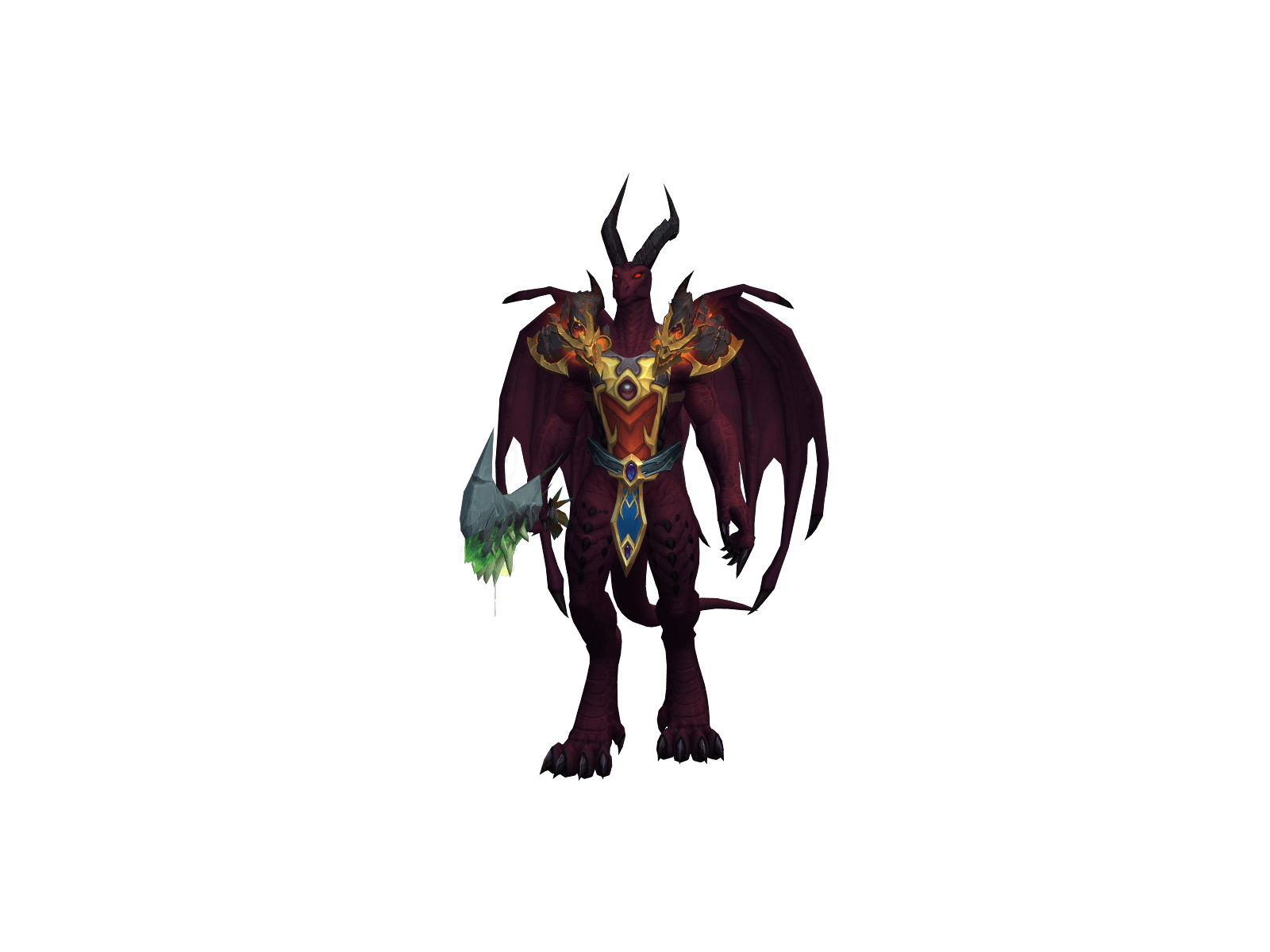 Full character render of Rarohehexd