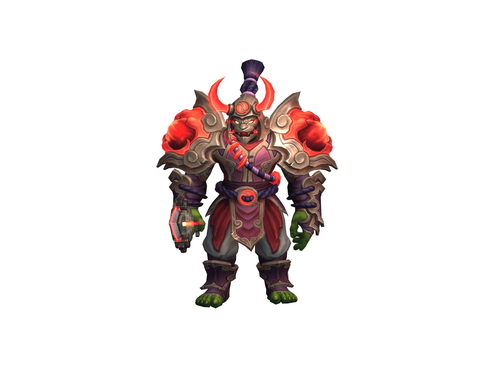 Full character render of Drayenx