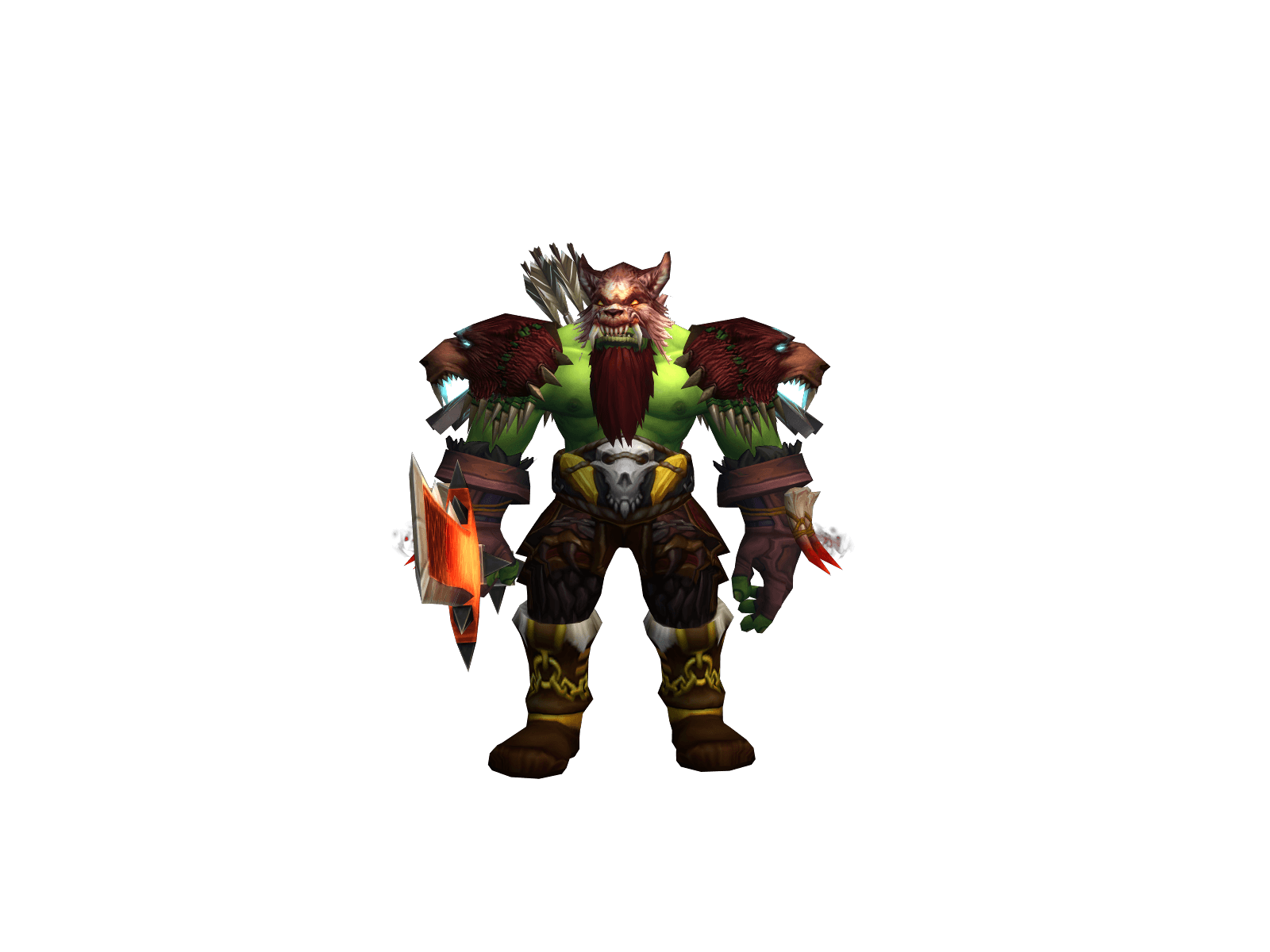 Full character render of Skeena