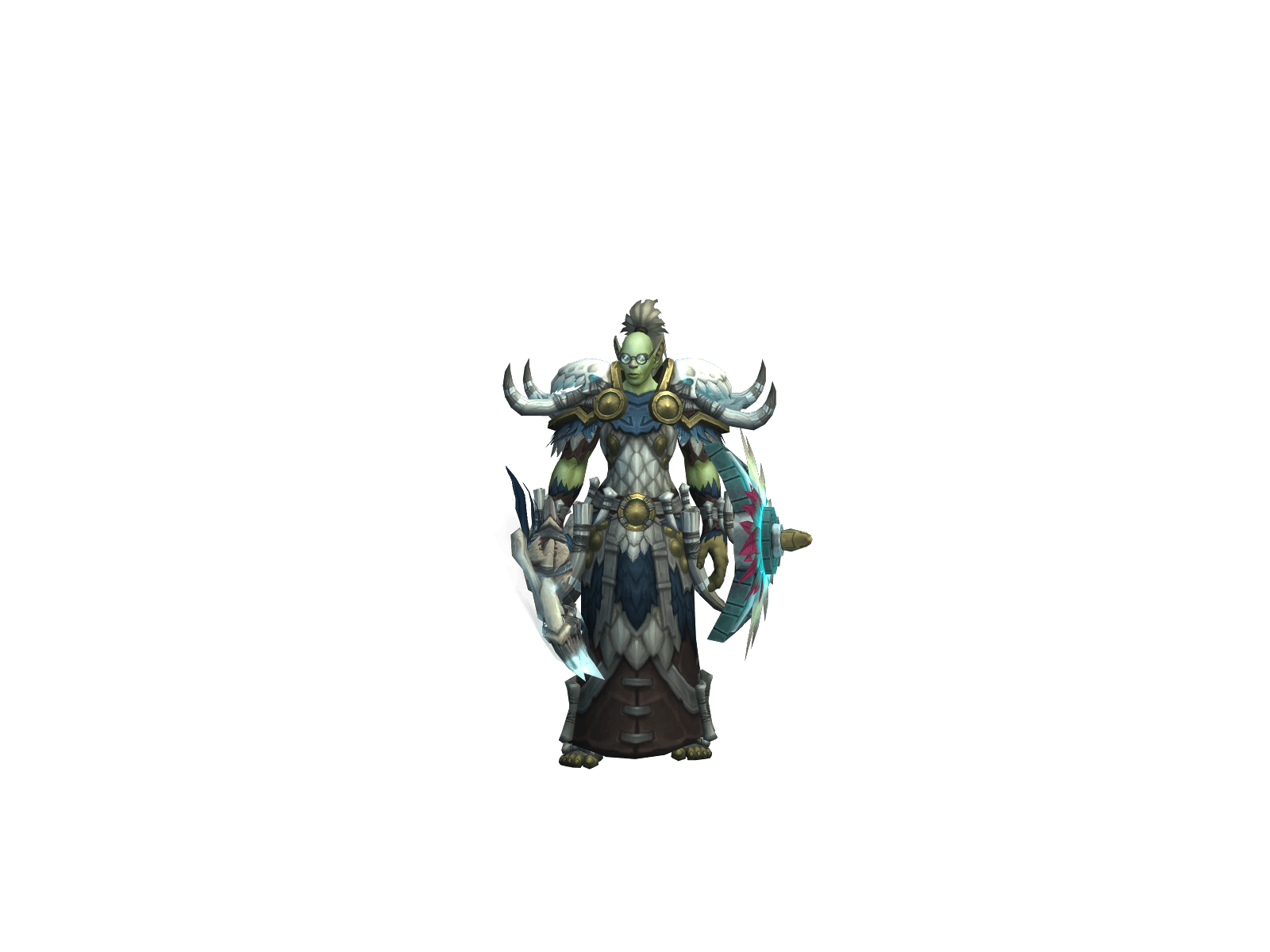 Full character render of Grimstress