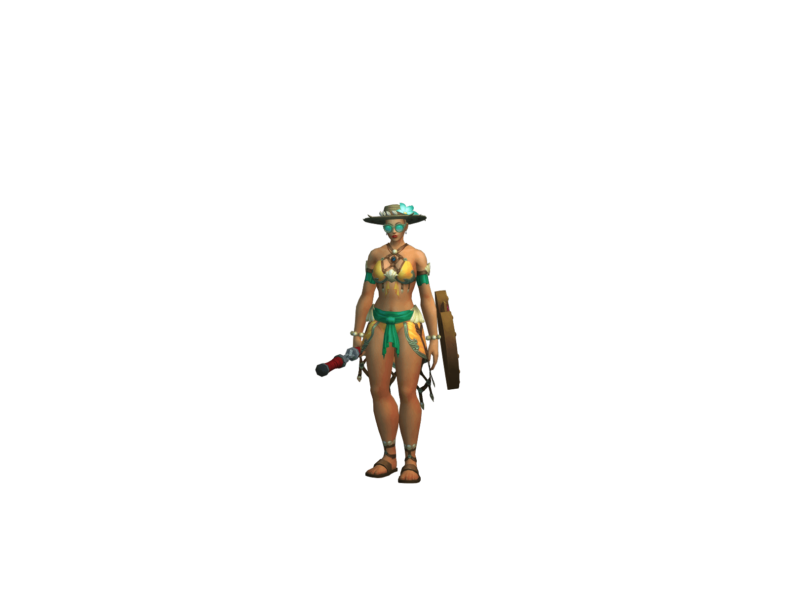Full character render of Cutehaun