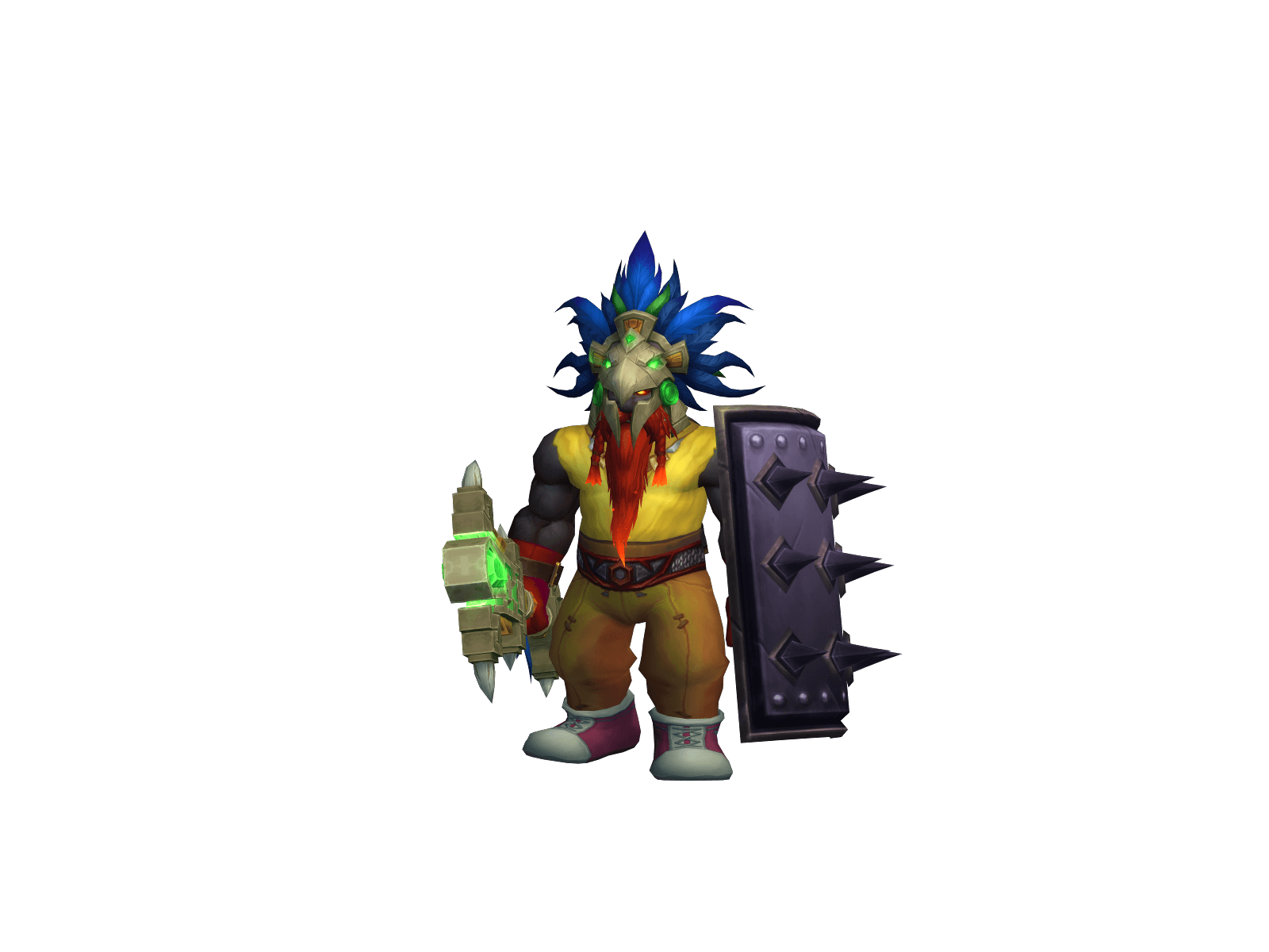 Full character render of Weko
