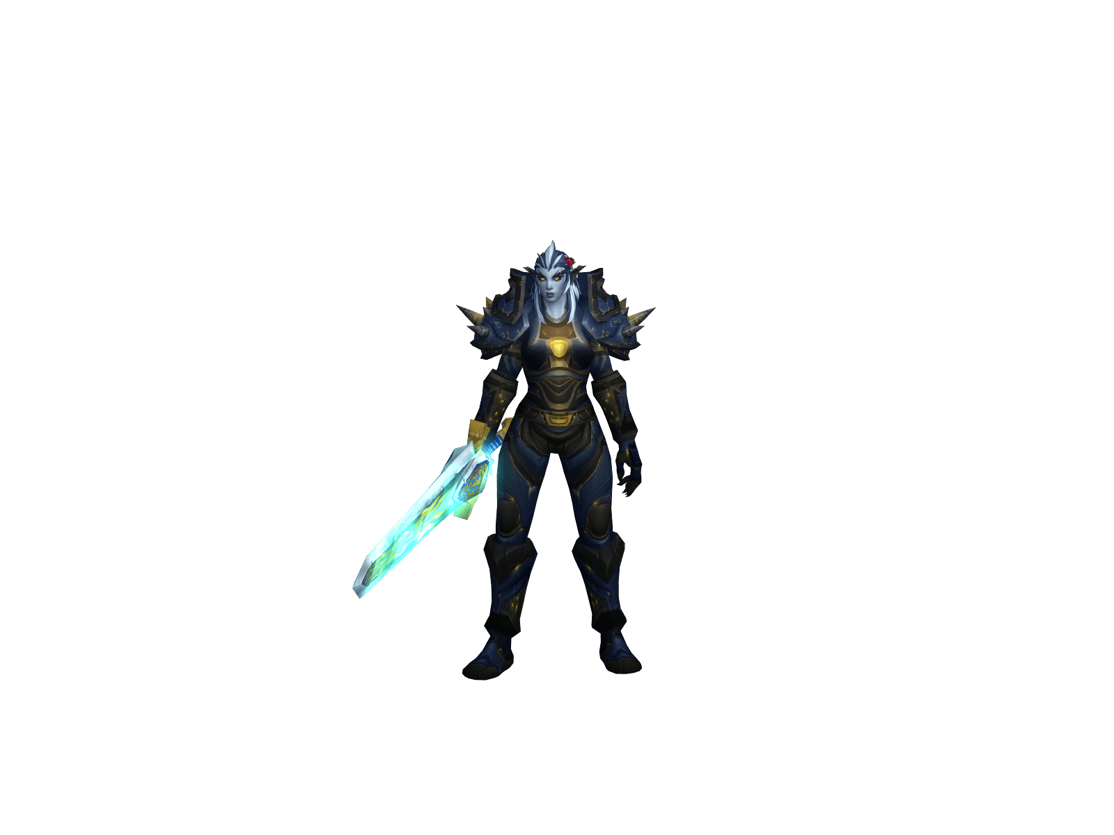 Full character render of Dryl