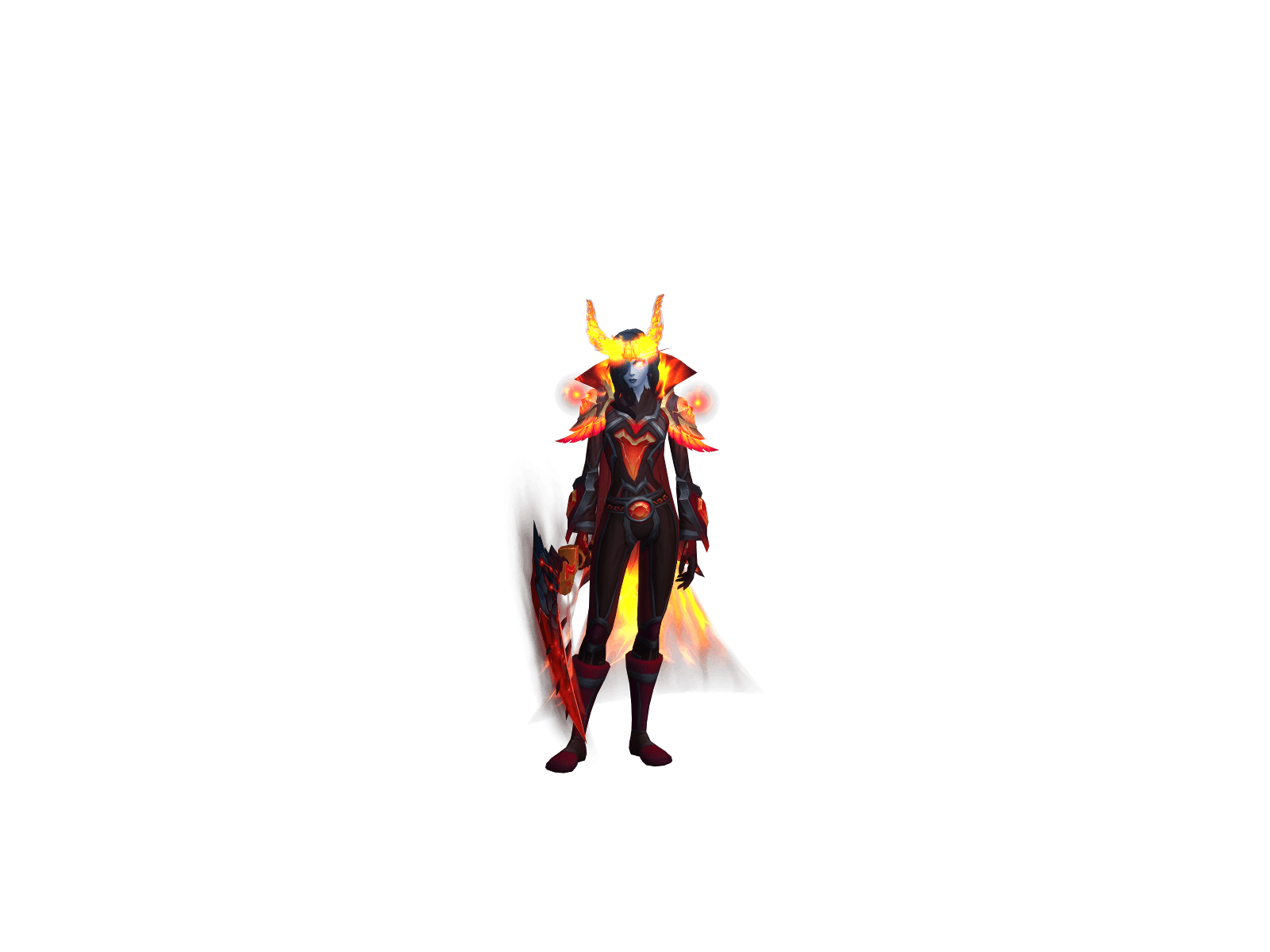 Full character render of Pyrewind