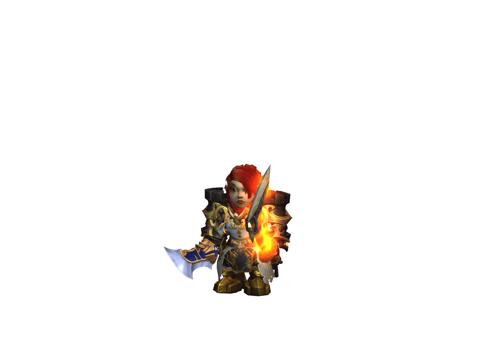 Full character render of Isnlonely