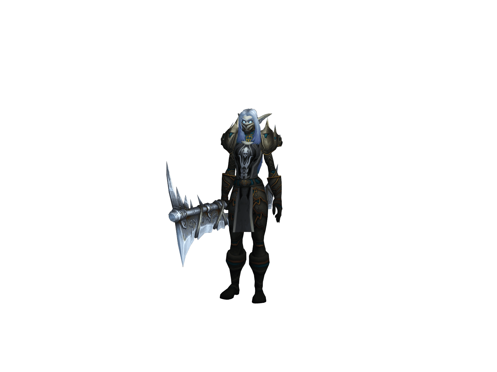 Full character render of Çhídrágóñ