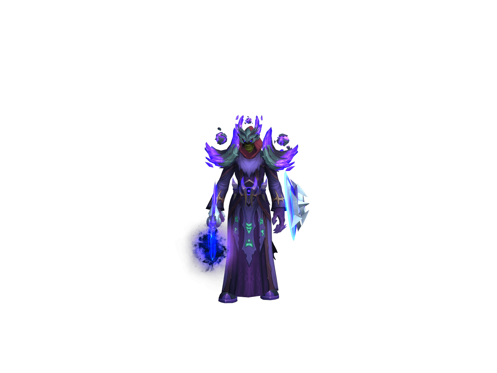 Full character render of Djbluex