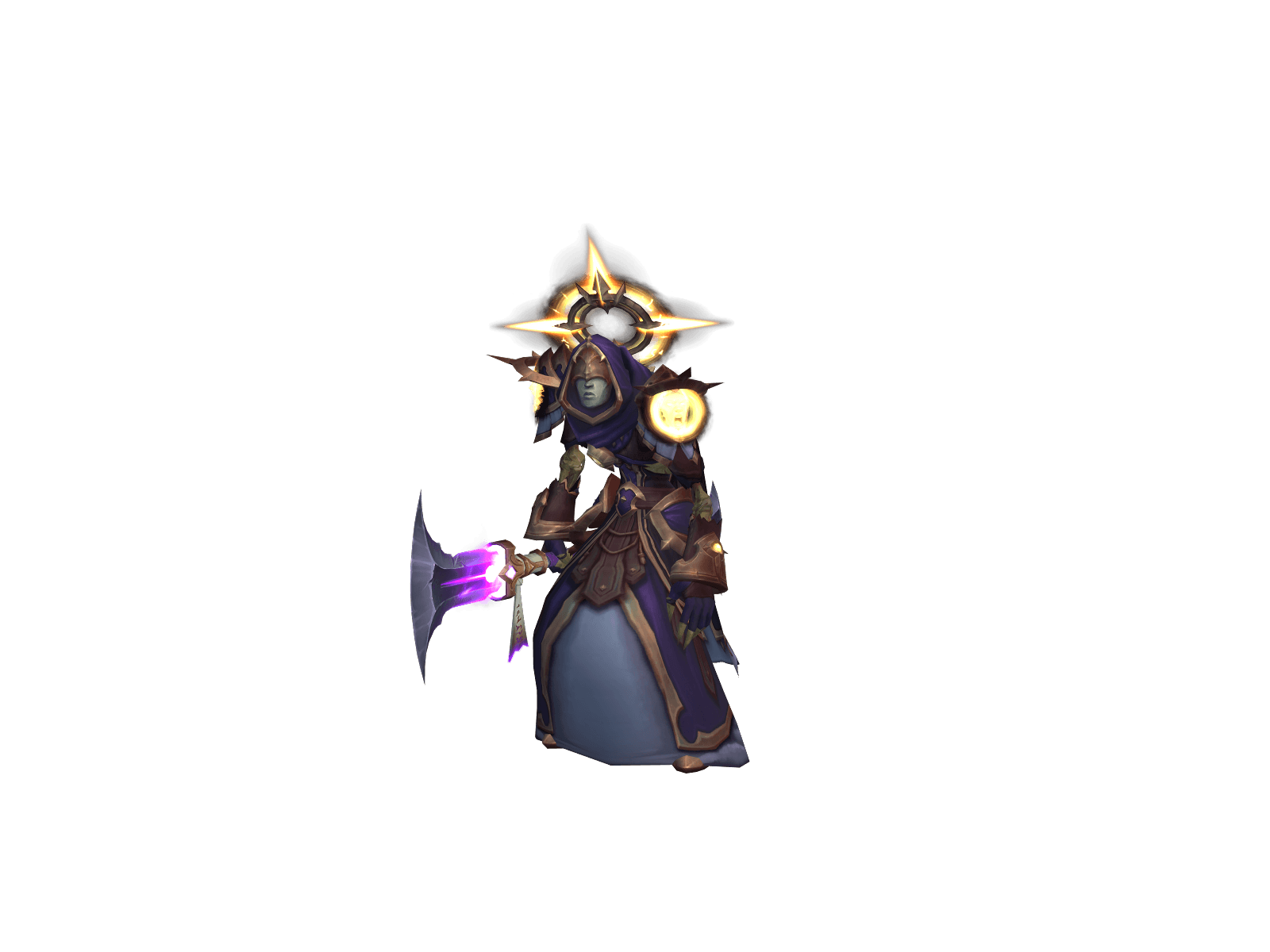Full character render of Bluepunch