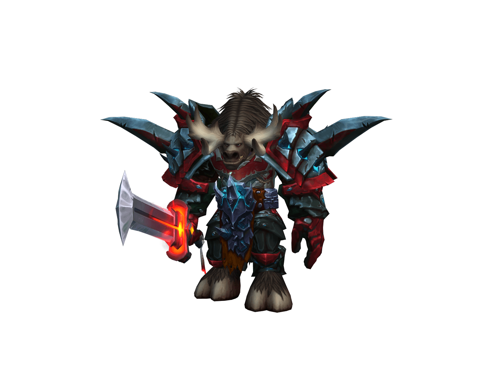 Full character render of Theflex