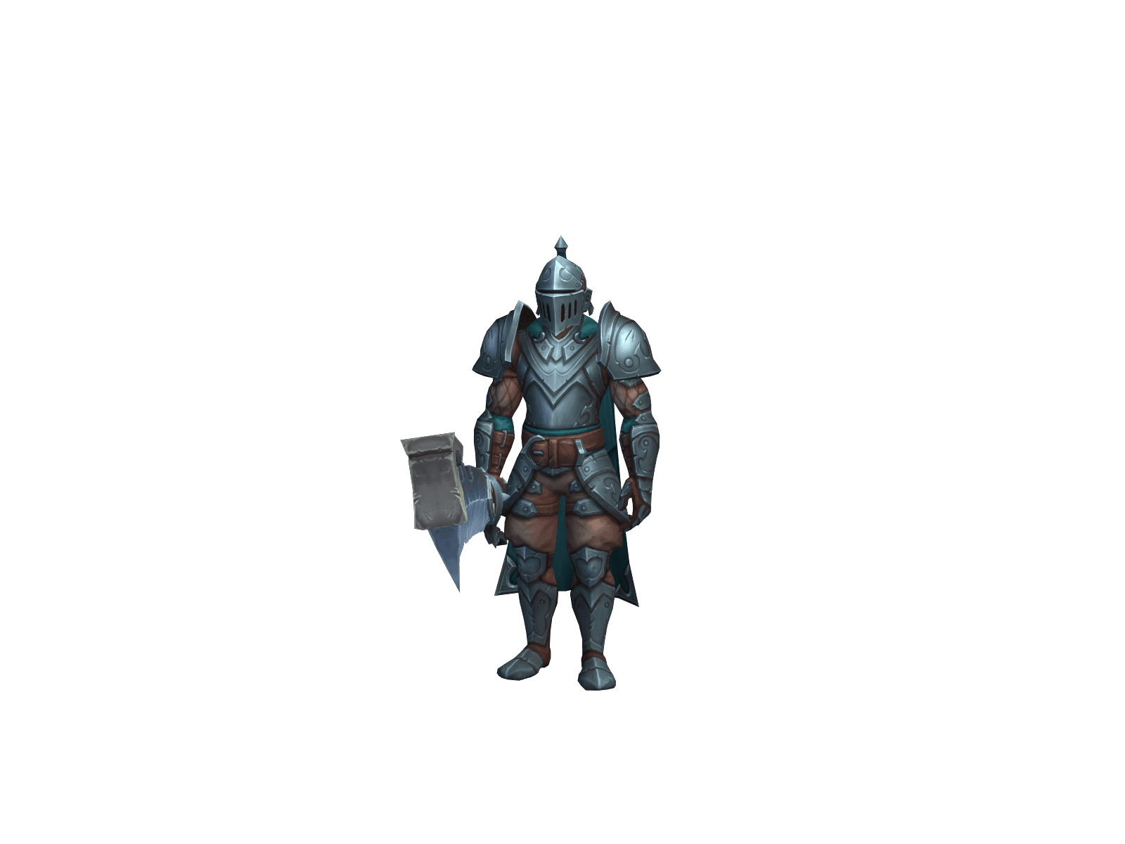 Full character render of Holydiever