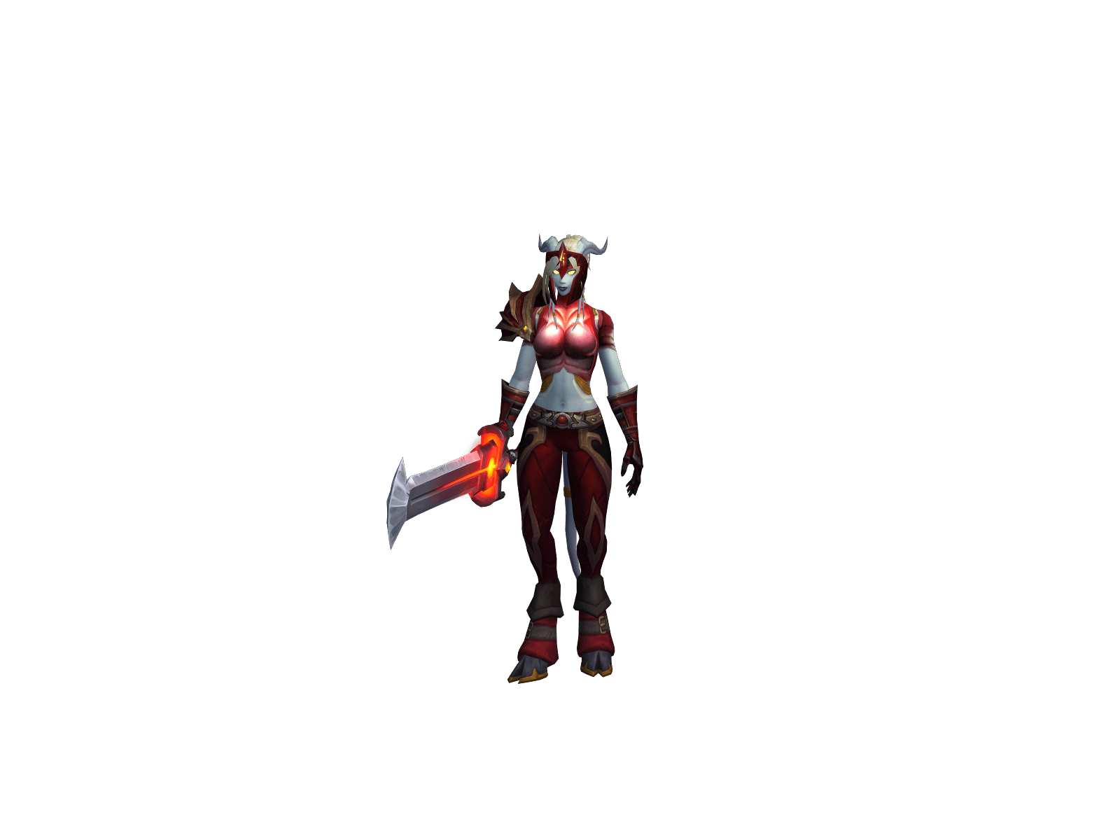 Full character render of Goated
