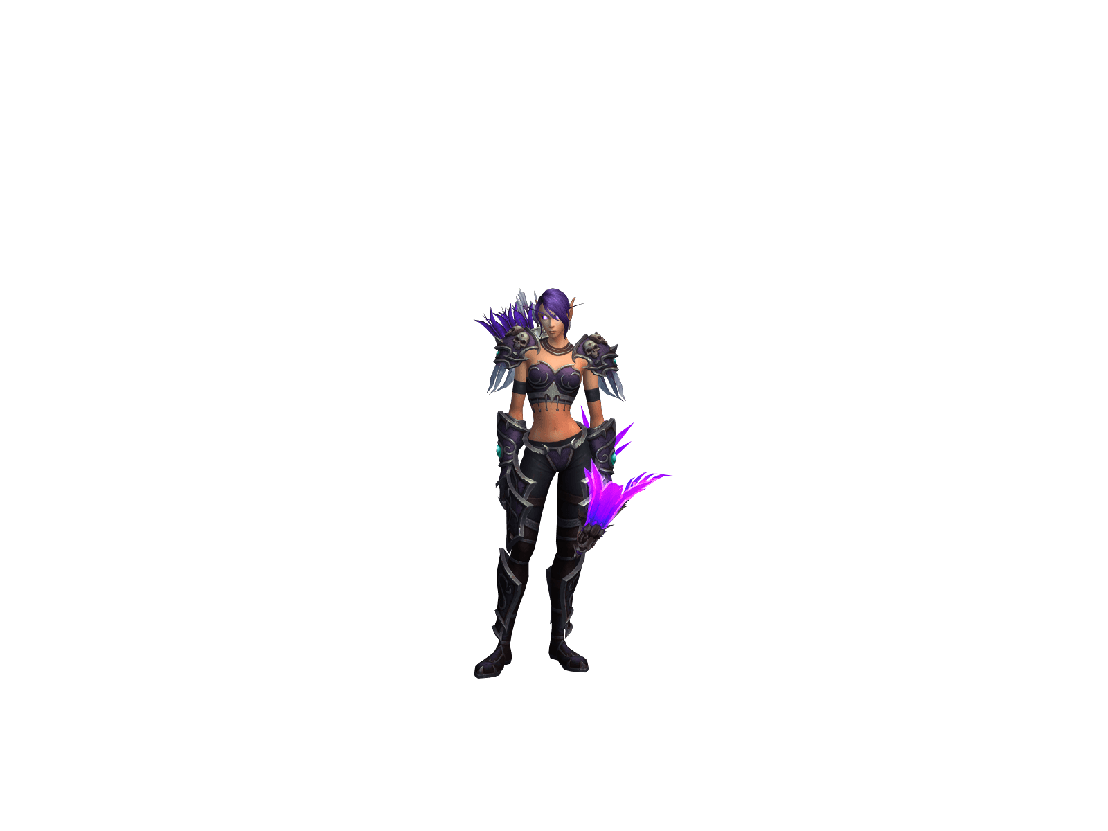Full character render of Purplez