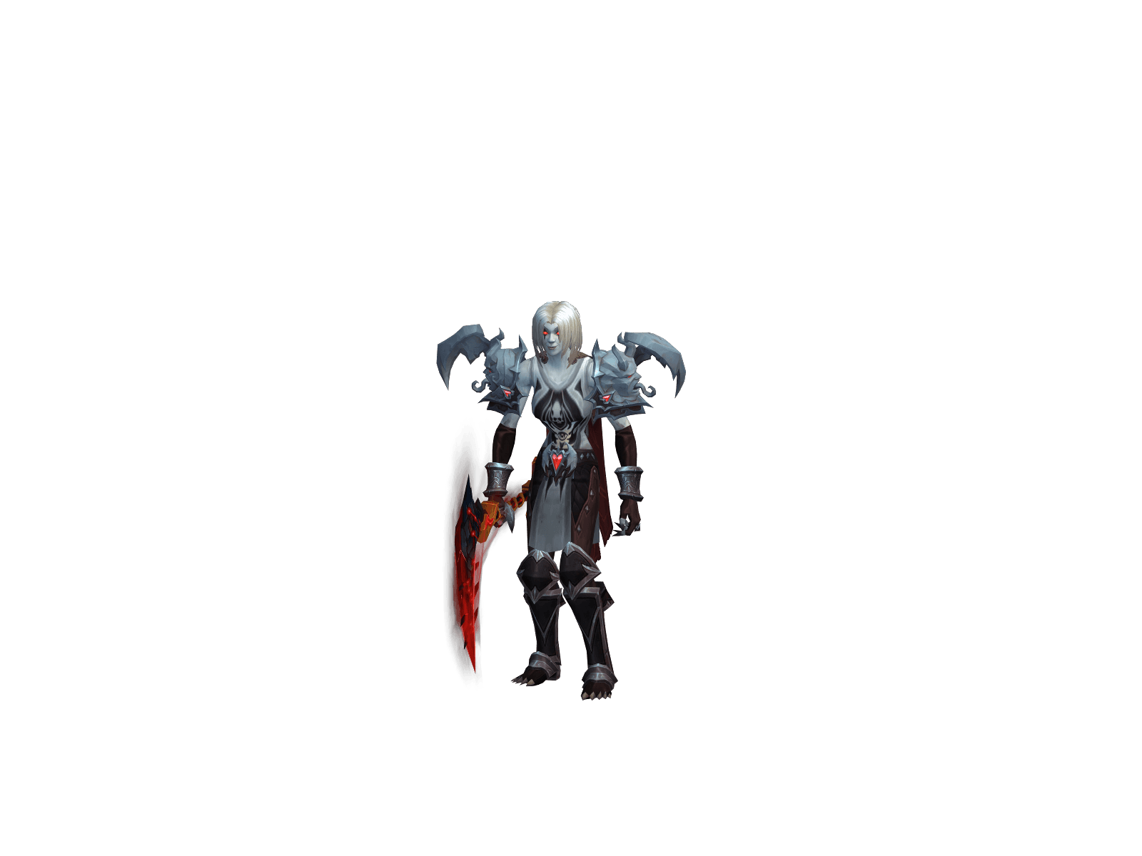 Full character render of Alone