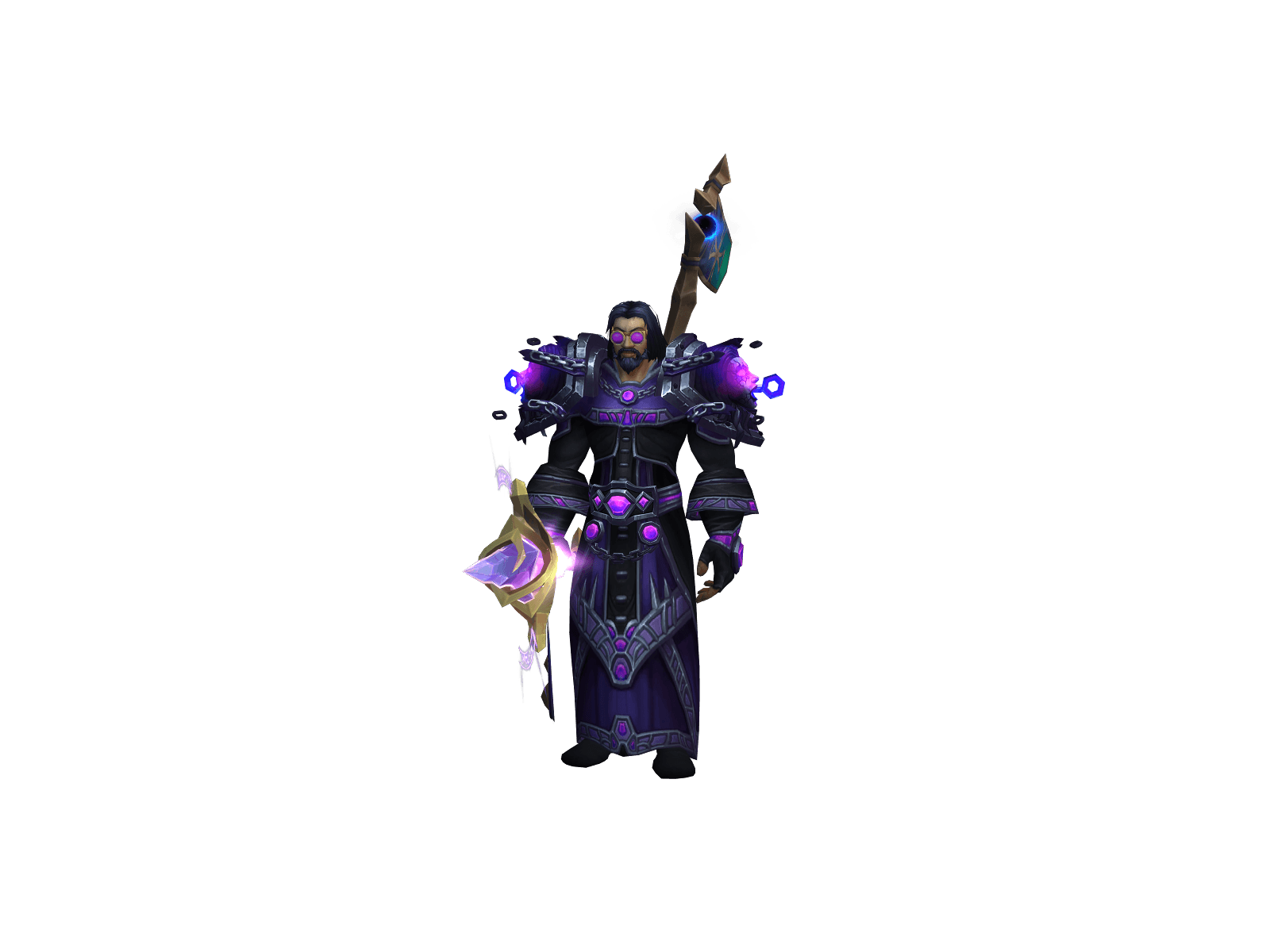 Full character render of Discopriest
