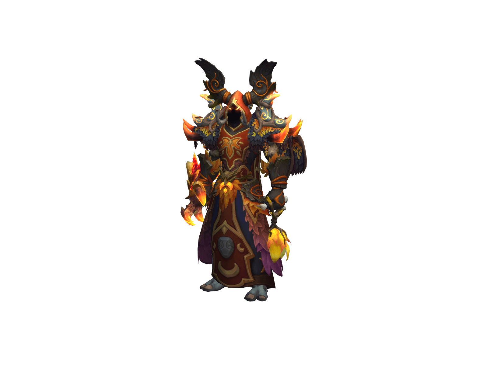 Full character render of Glitchy