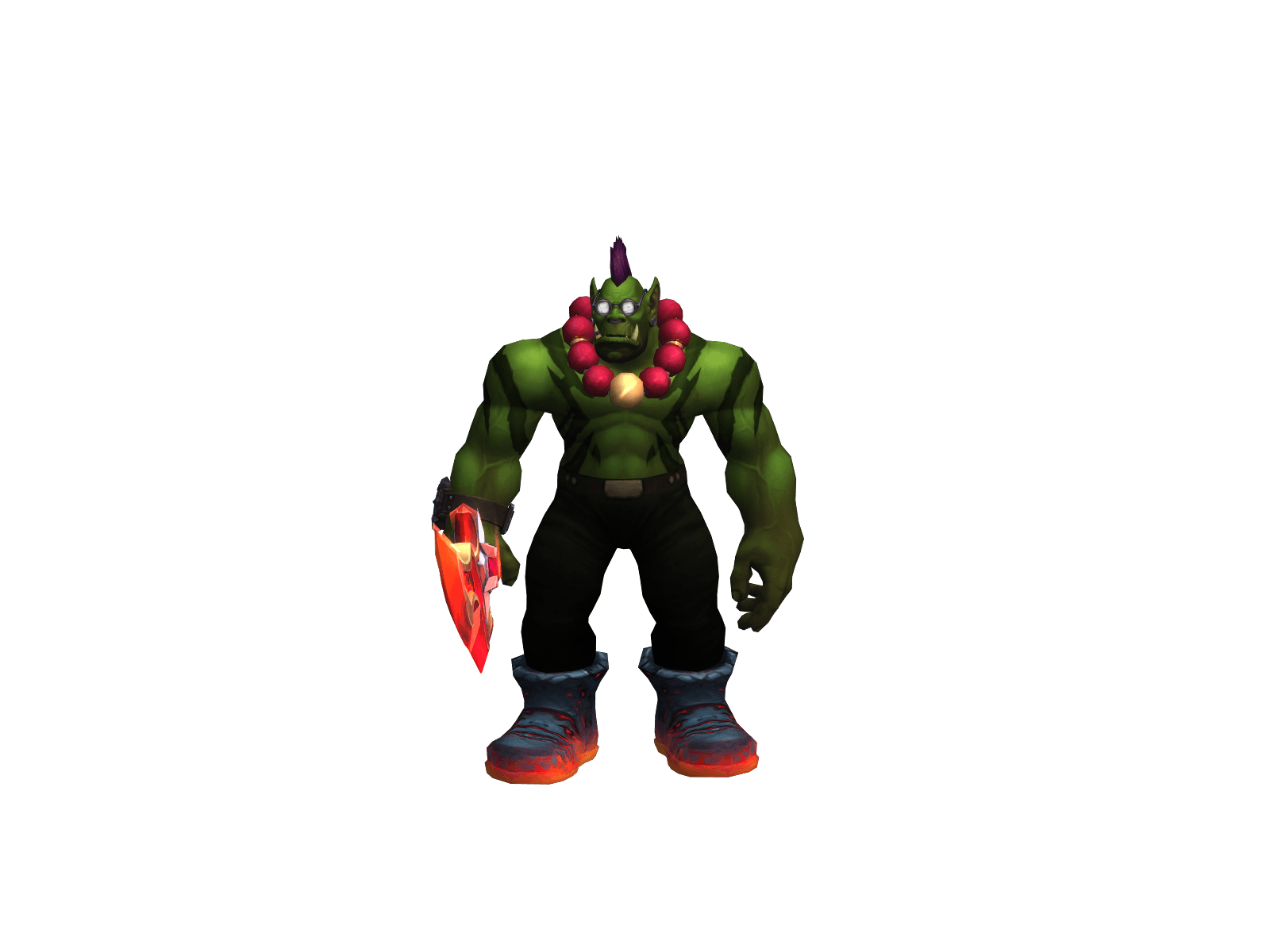 Full character render of Beanbags