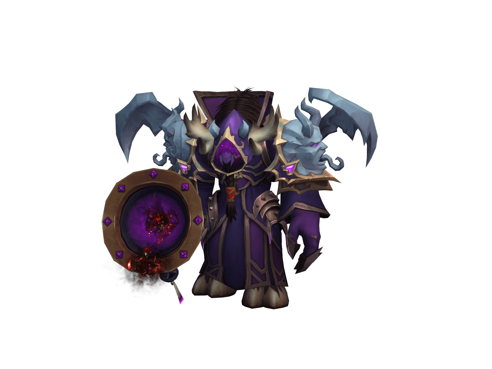 Full character render of Devick