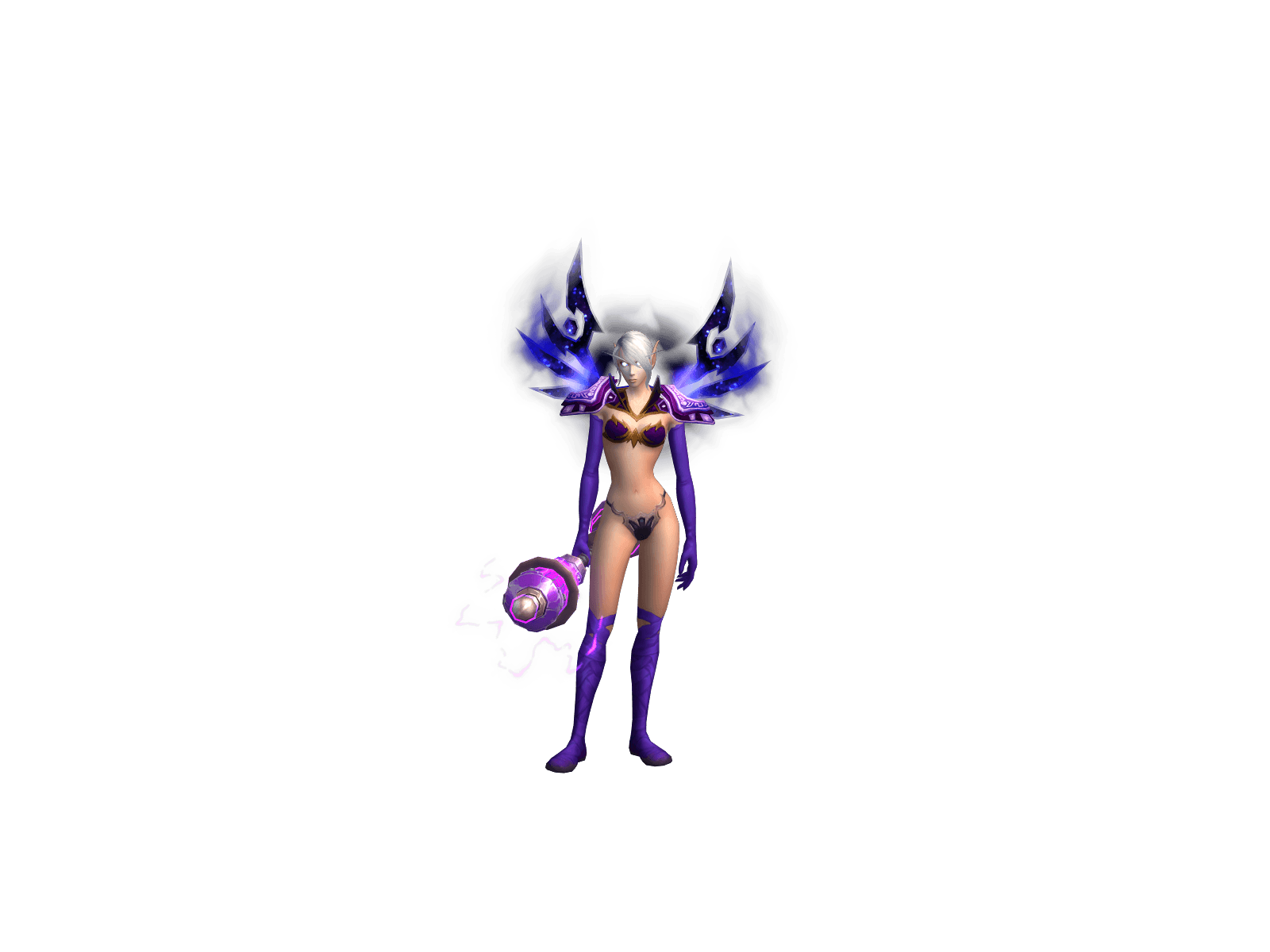 Full character render of Holyglacia
