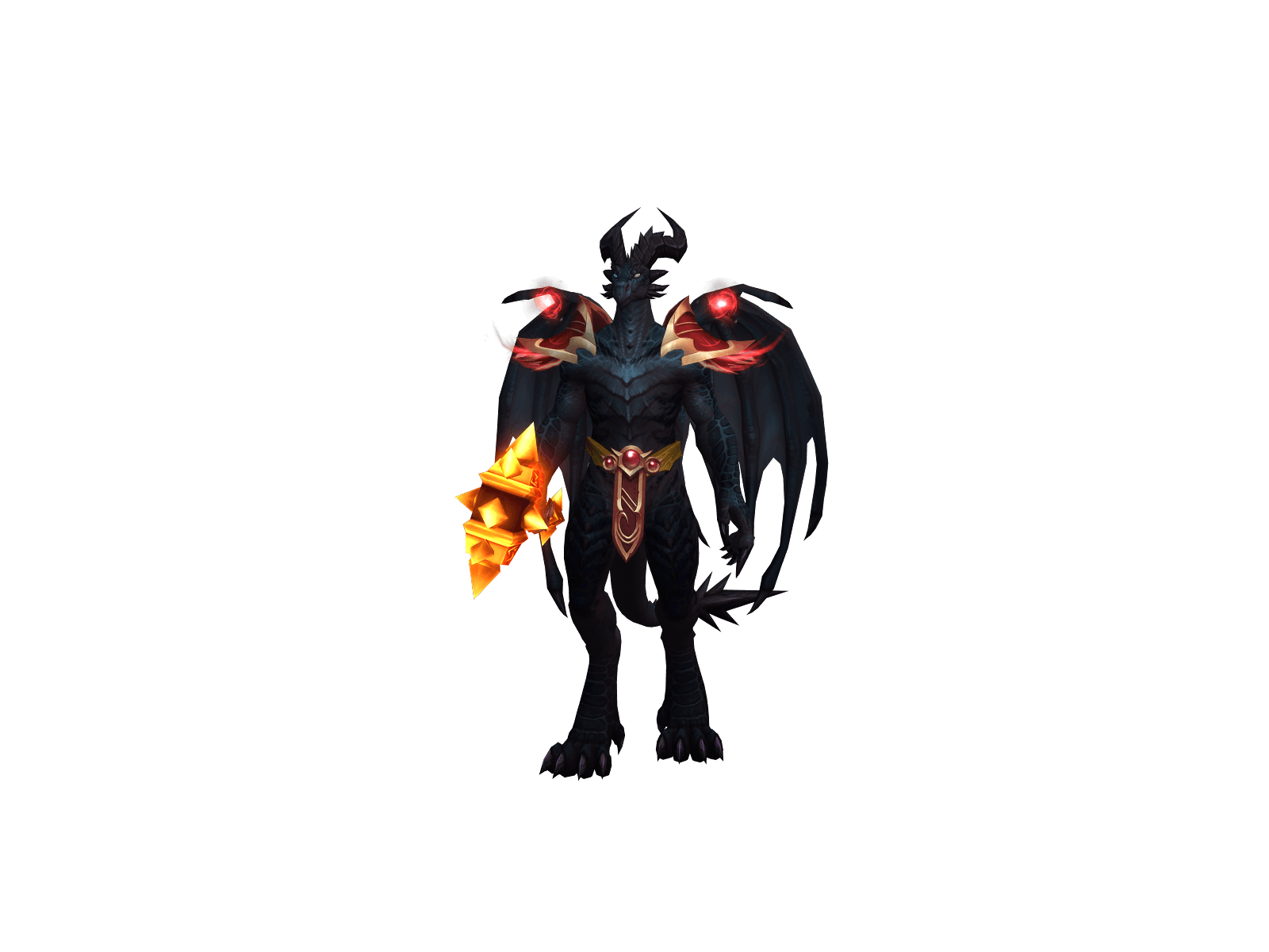 Full character render of Dwagon