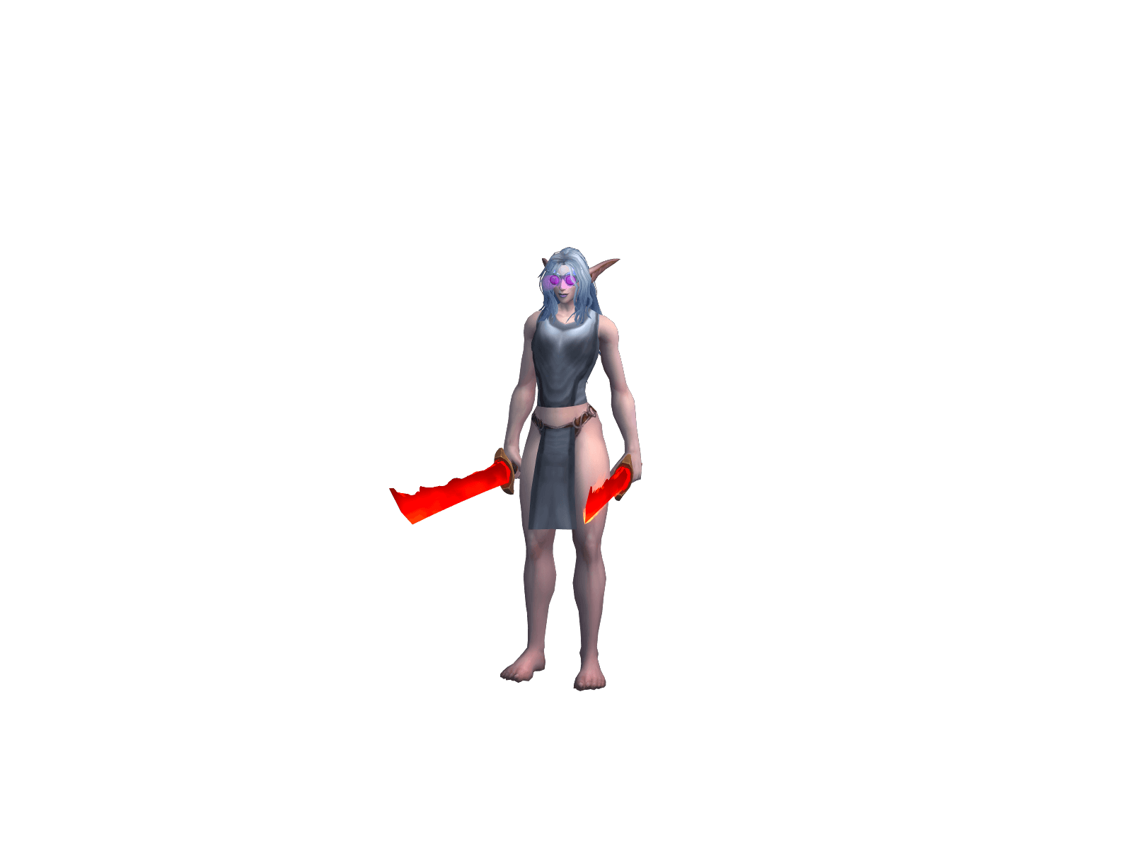 Full character render of Ðraxie