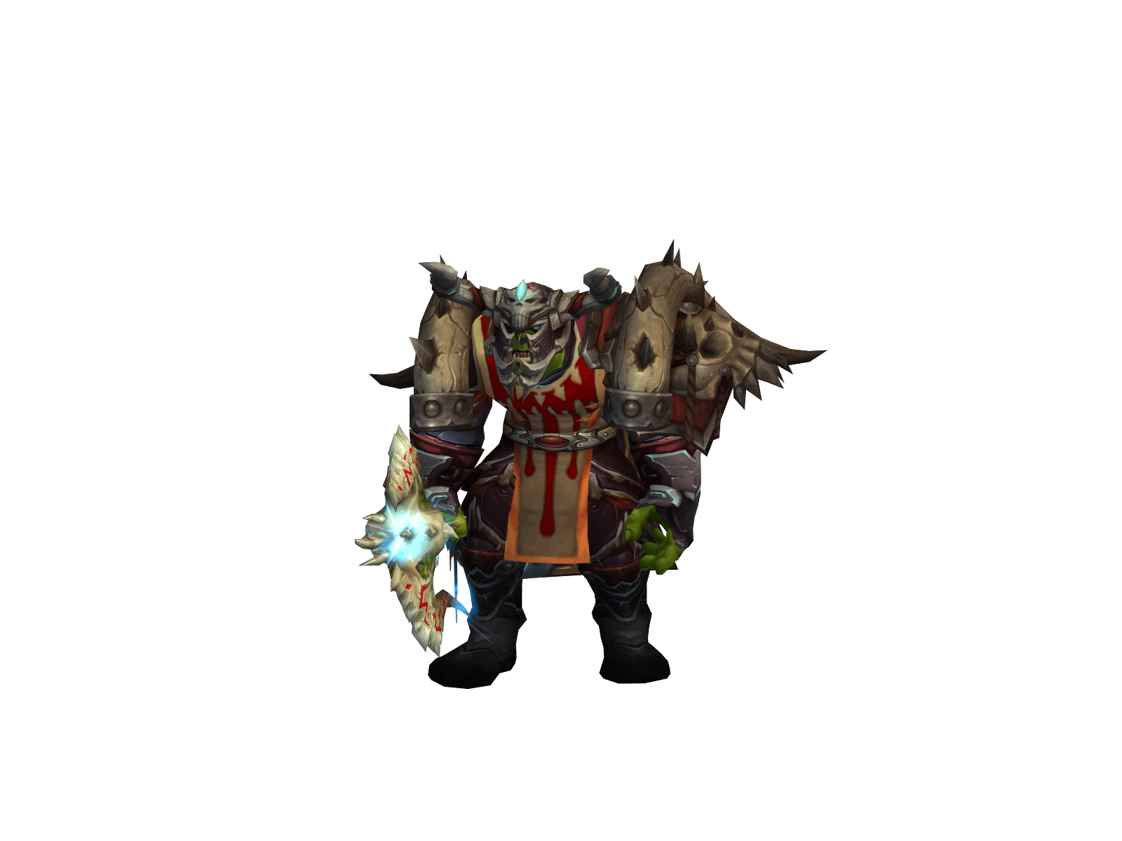 Full character render of Gruzzaghkull