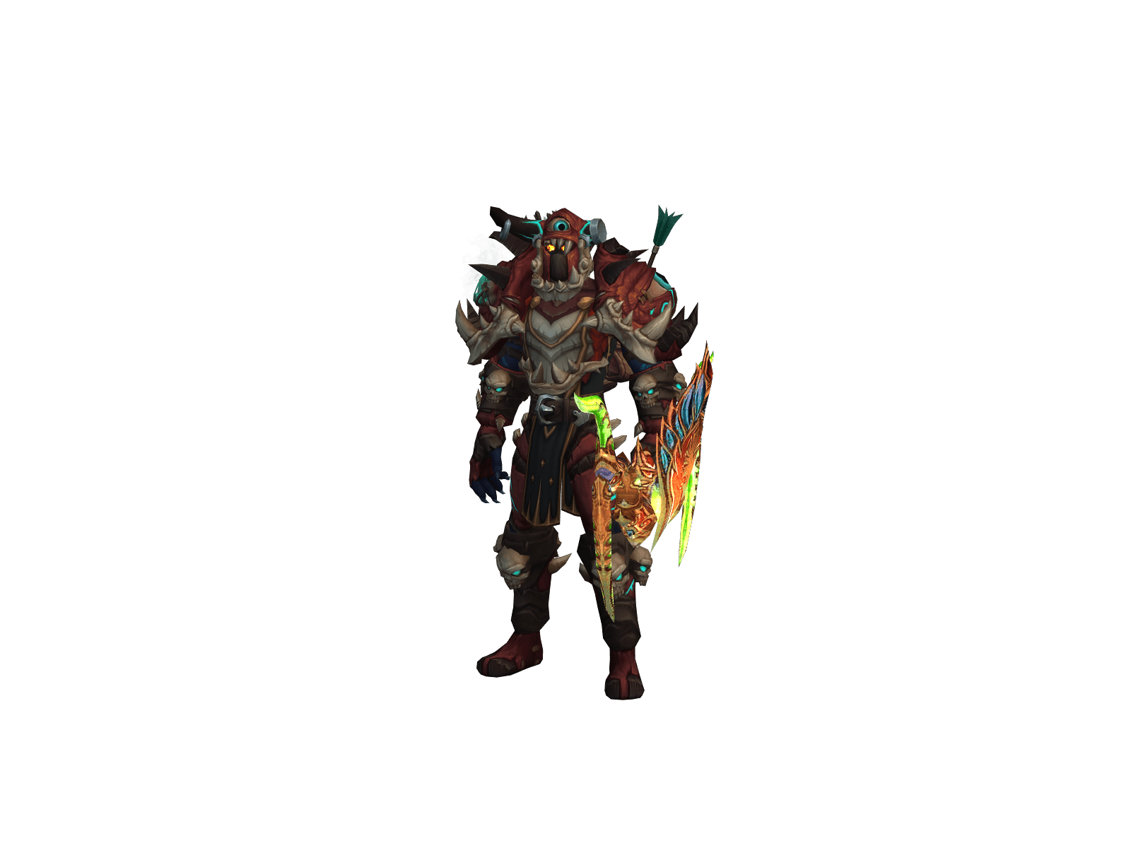 Full character render of Hawk