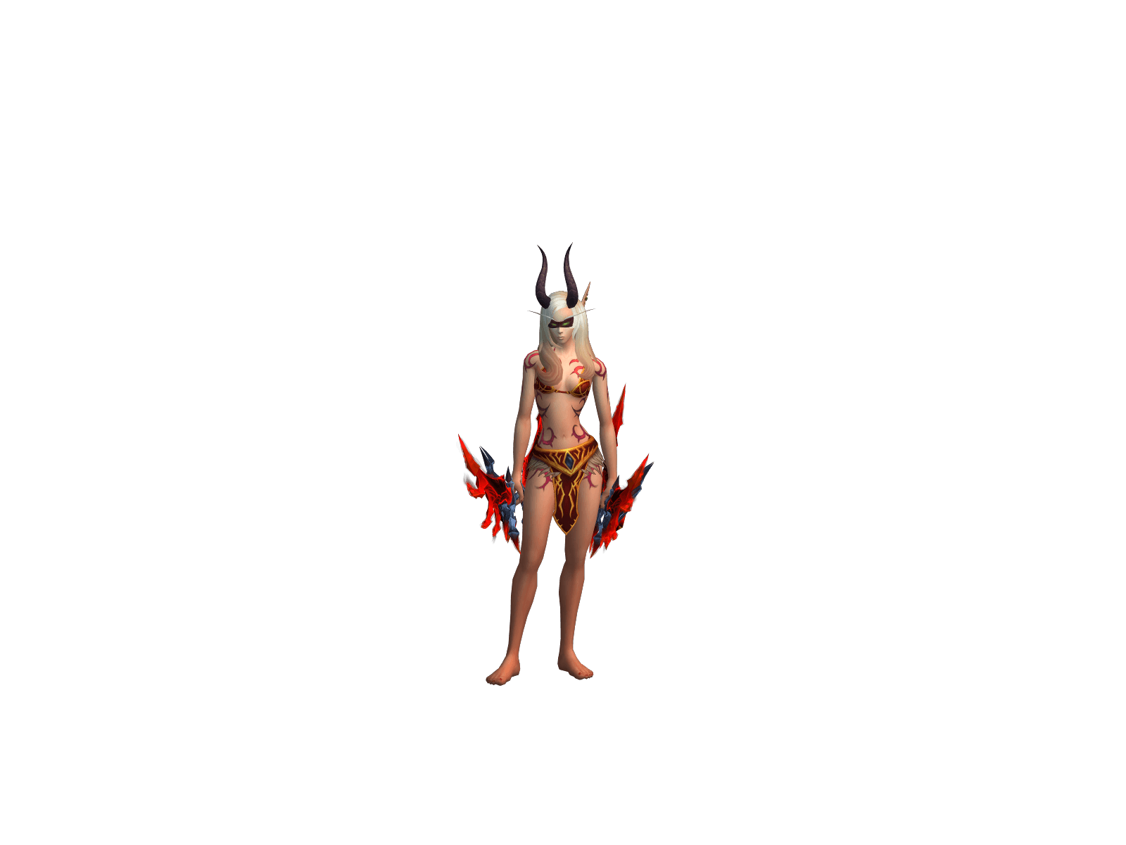Full character render of Saleny