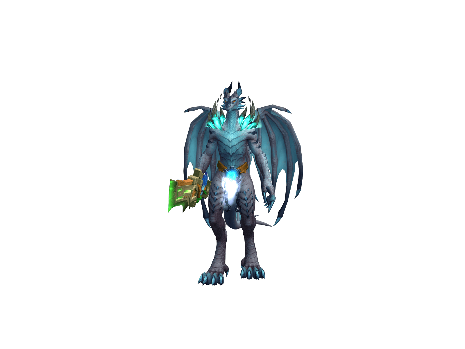 Full character render of Sykzdrake