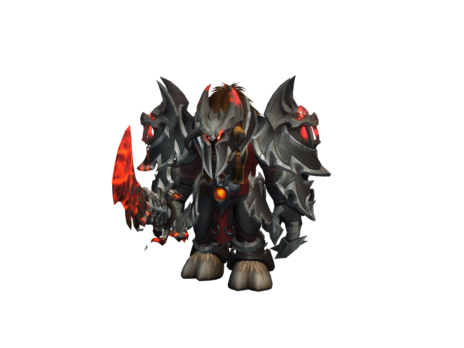 Full character render of Blízna