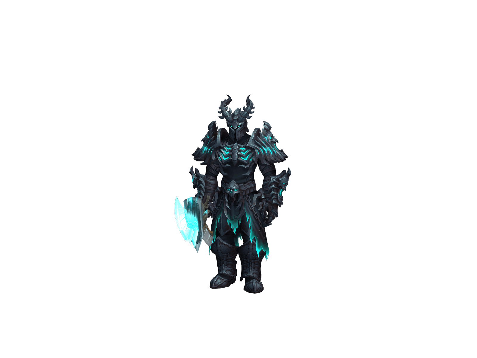 Full character render of Металический