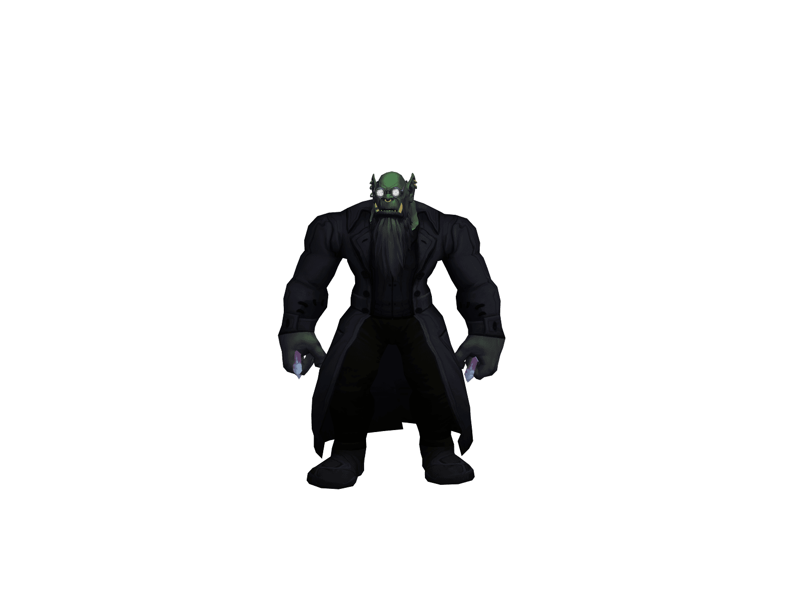 Full character render of Snowfist