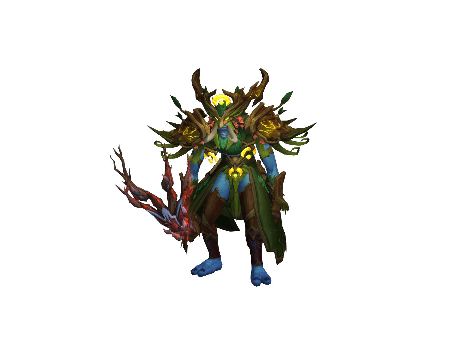 Full character render of Greifruktas
