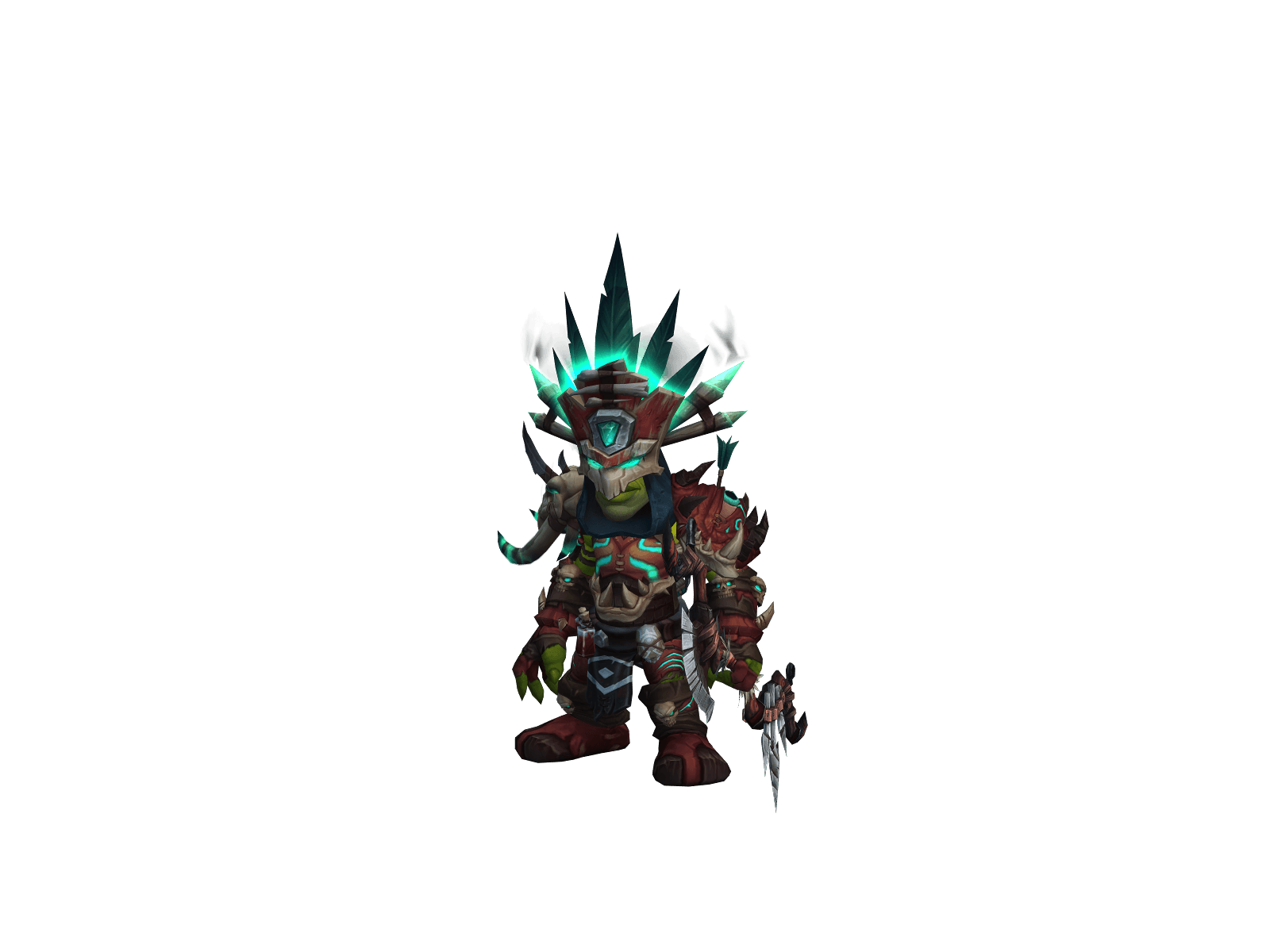 Full character render of Sparkmack