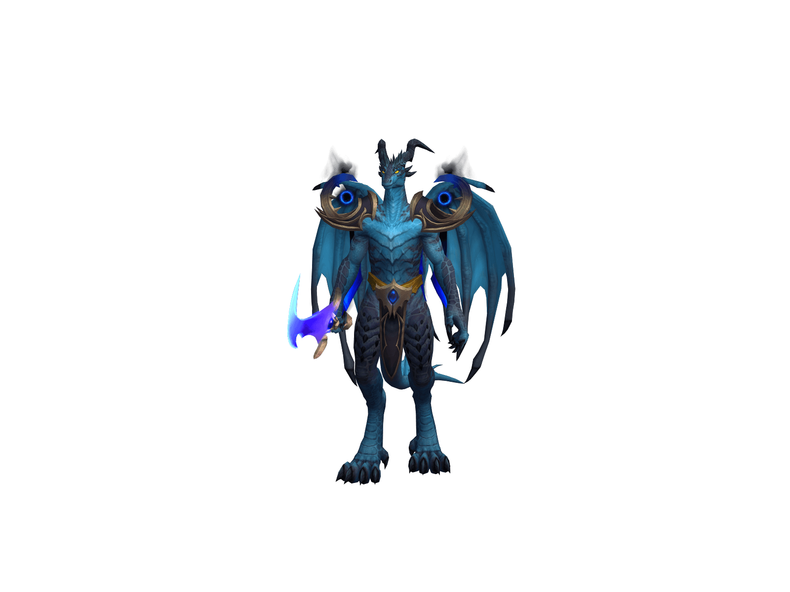 Full character render of Síndragonk
