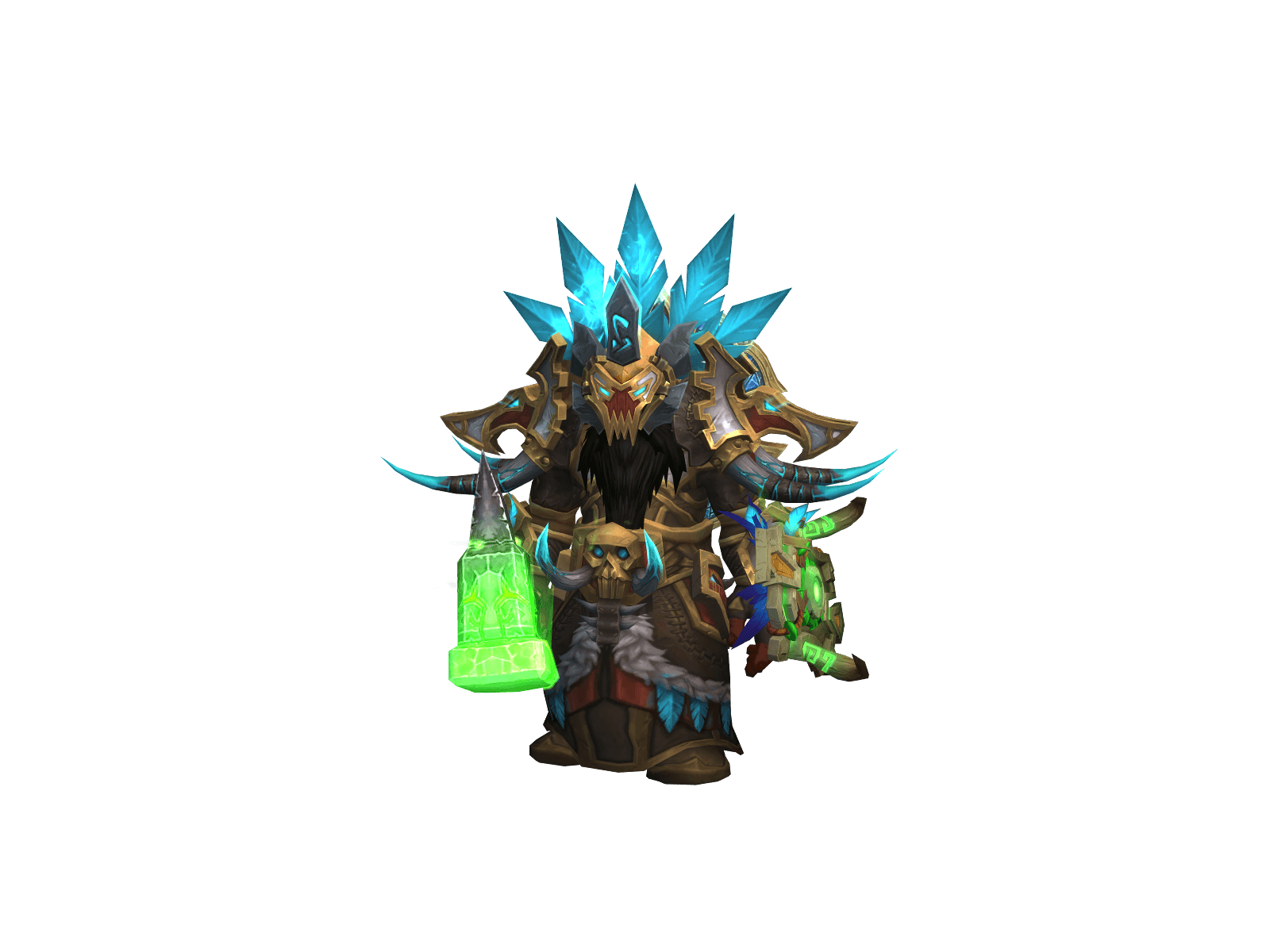 Full character render of Blueicy