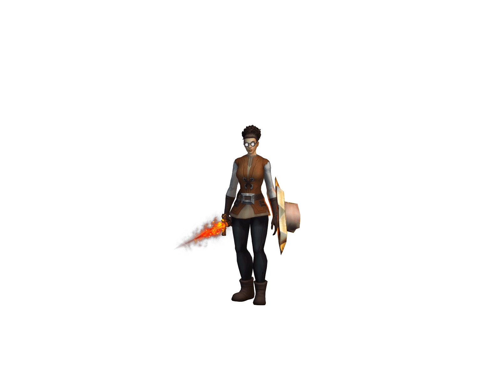 Full character render of Holybot