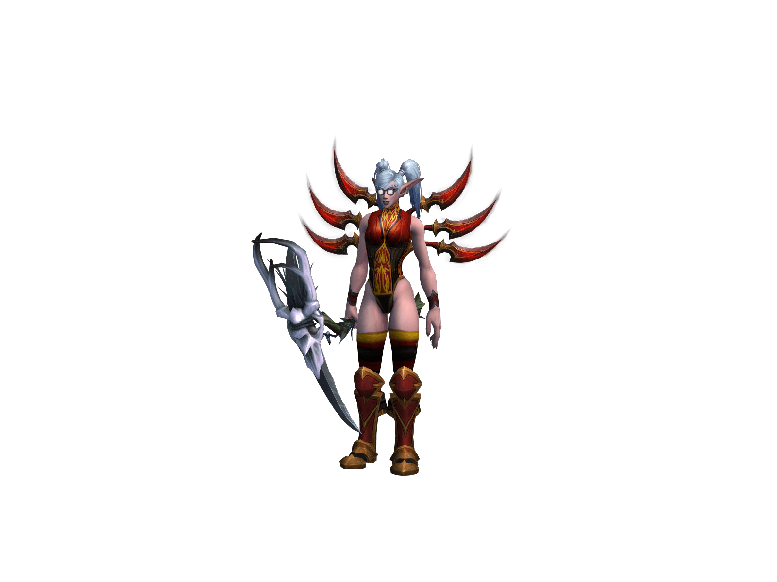 Full character render of Аплум