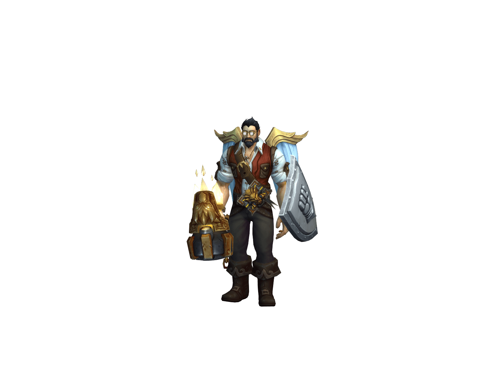 Full character render of Sharkdani