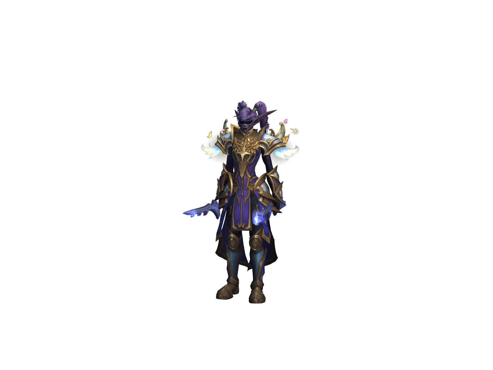 Full character render of Borboleta