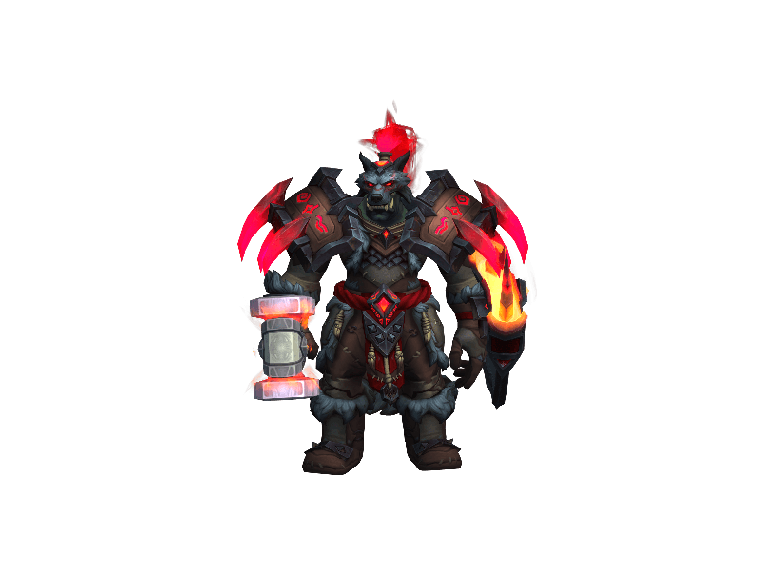 Full character render of Stronk
