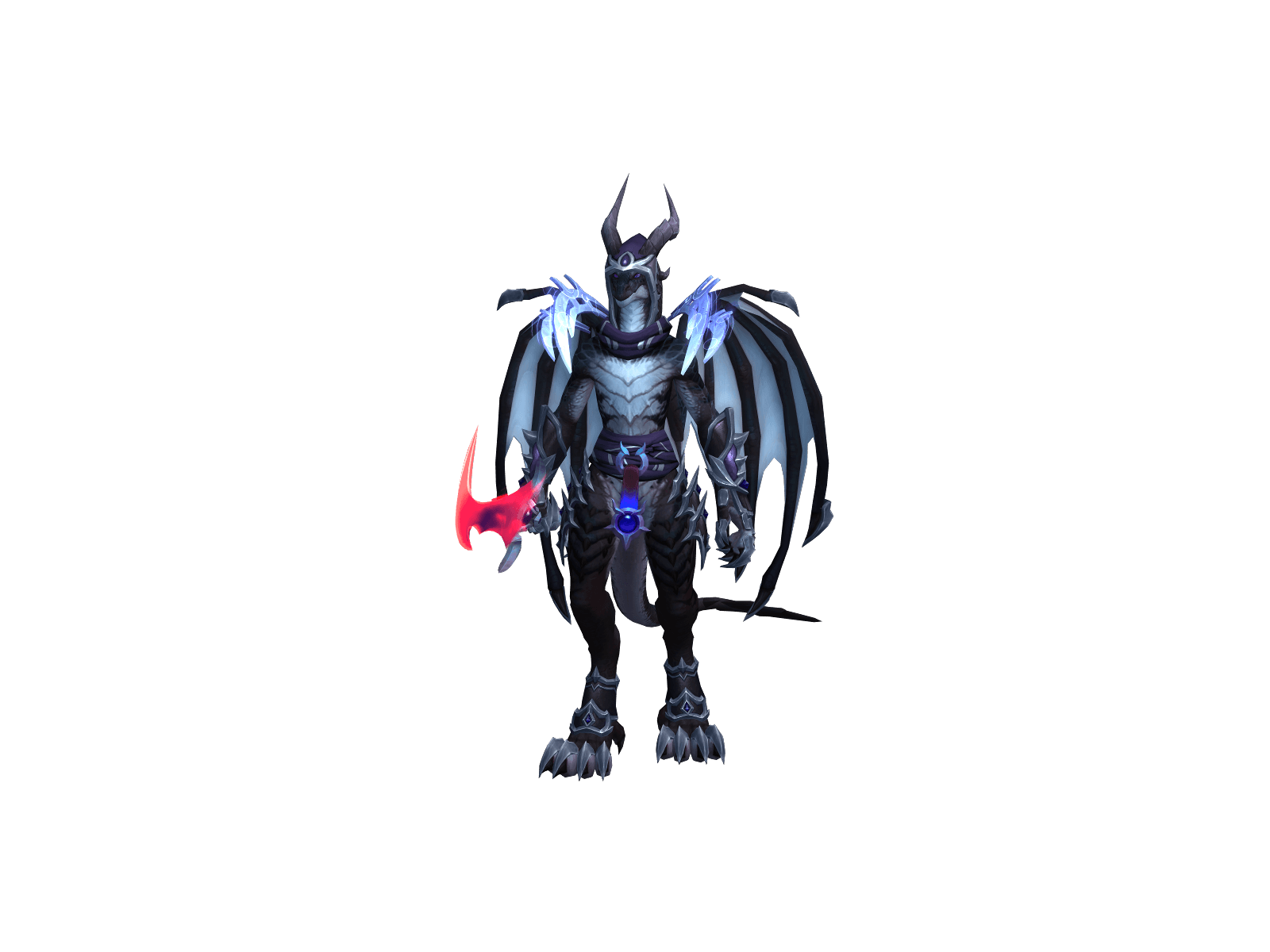 Full character render of Évranel