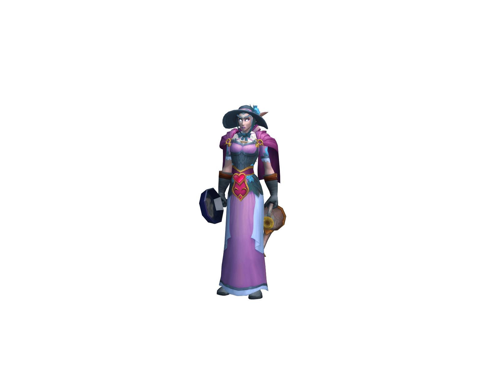 Full character render of June
