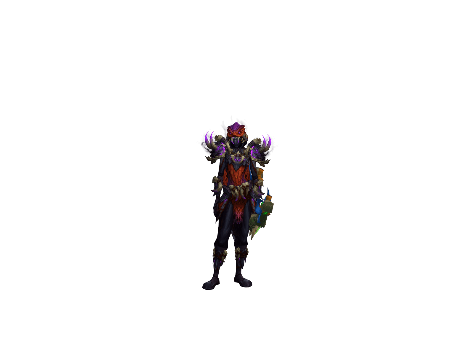 Full character render of Chuchufoxii