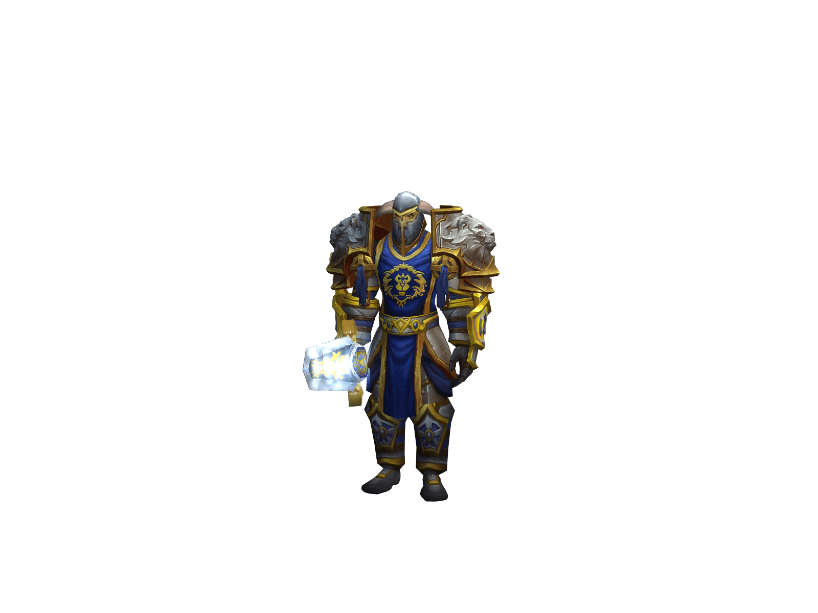 Full character render of Saintmichael
